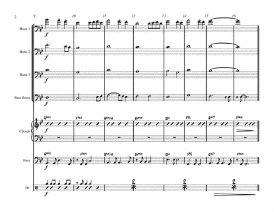 Hips Don't Lie Small Ensemble scores gallery preview page 2