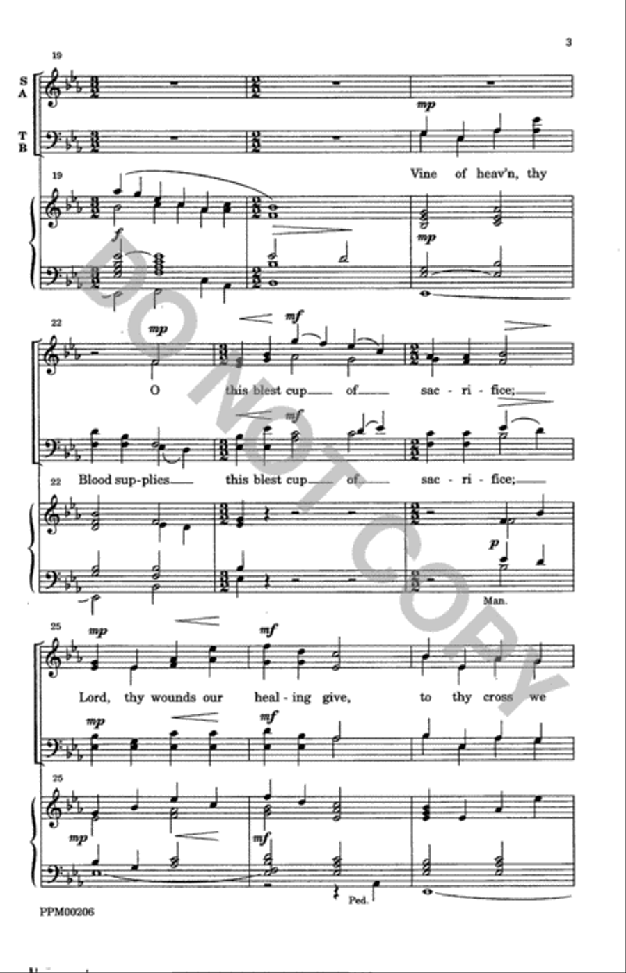 Bread of Heaven Bread of Heaven 4-Part scores gallery preview page 4