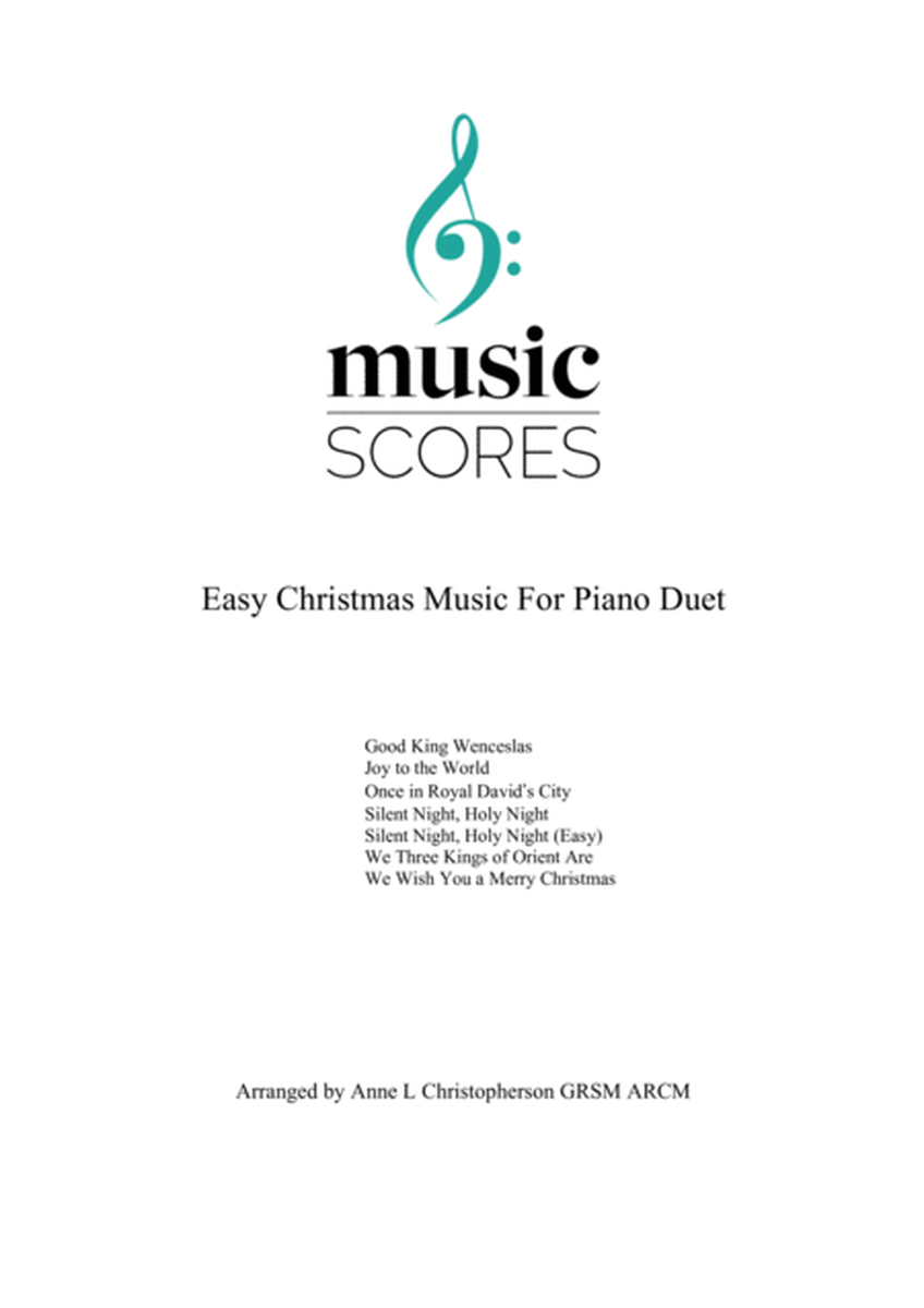 Easy Christmas Music - Piano Duet image number null