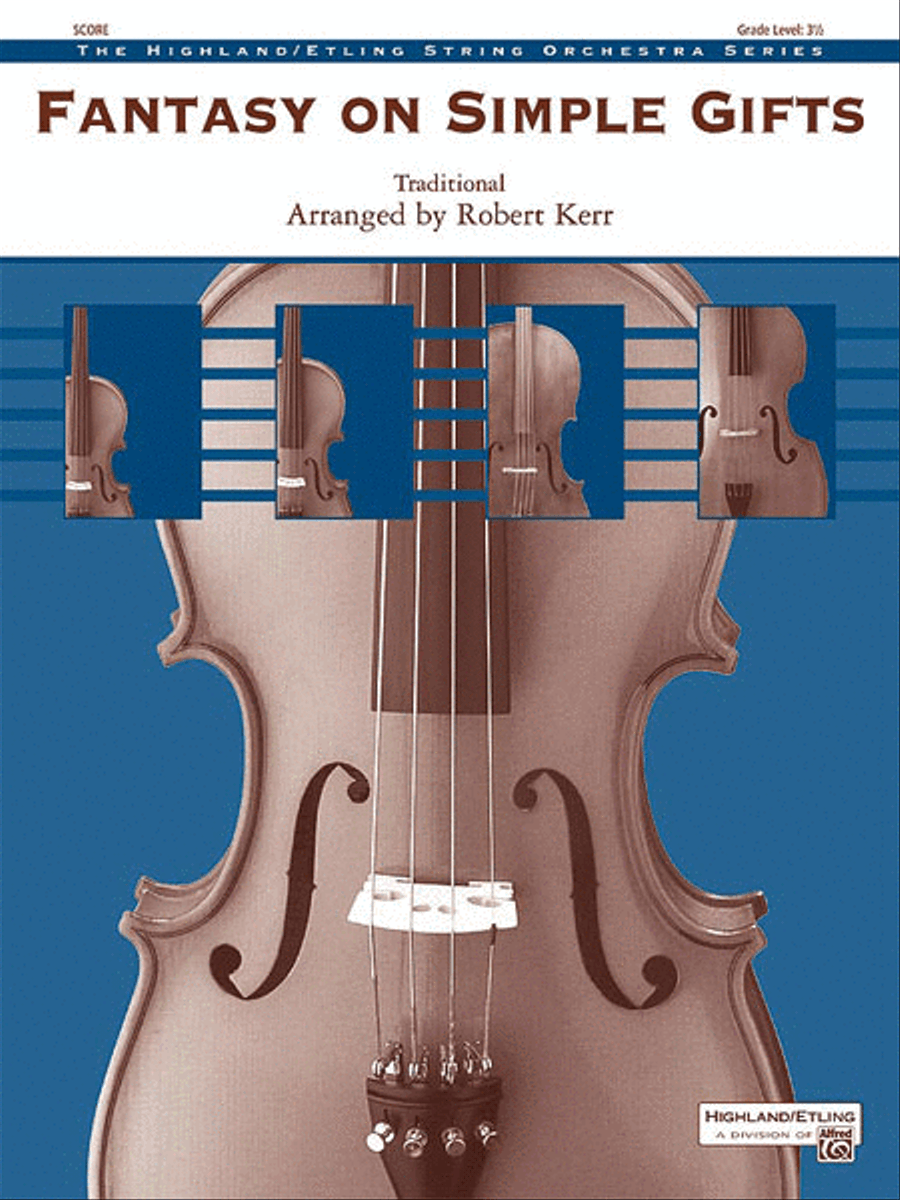 Fantasy on Simple Gifts String Orchestra scores gallery preview page 1