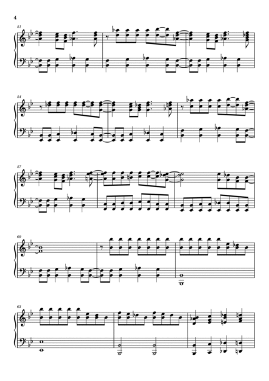 Johnny B. Goode Piano Solo scores gallery preview page 4