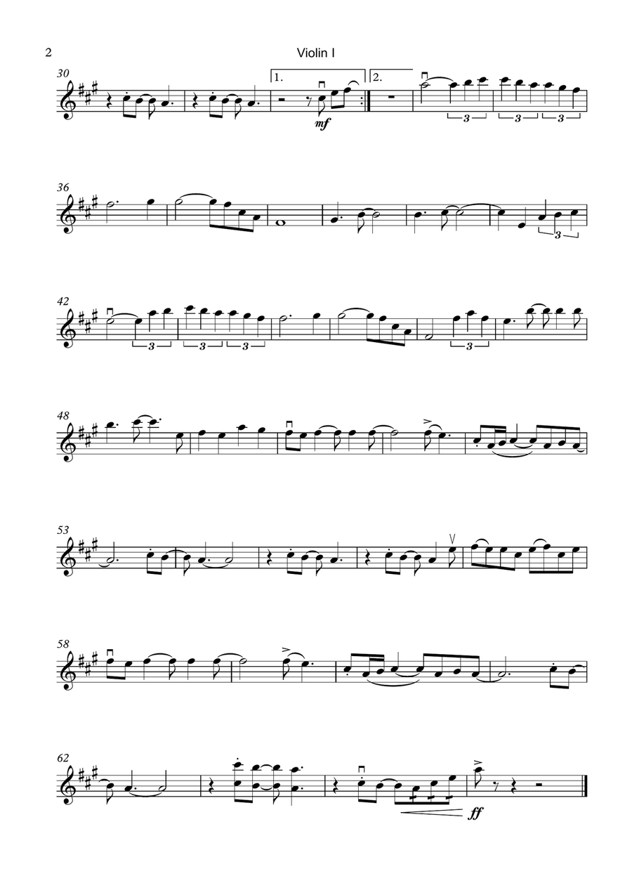 Stand By Me String Quartet scores gallery preview page 4