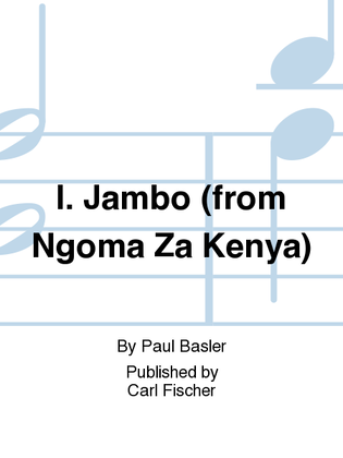 I. Jambo (from Ngoma Za Kenya)