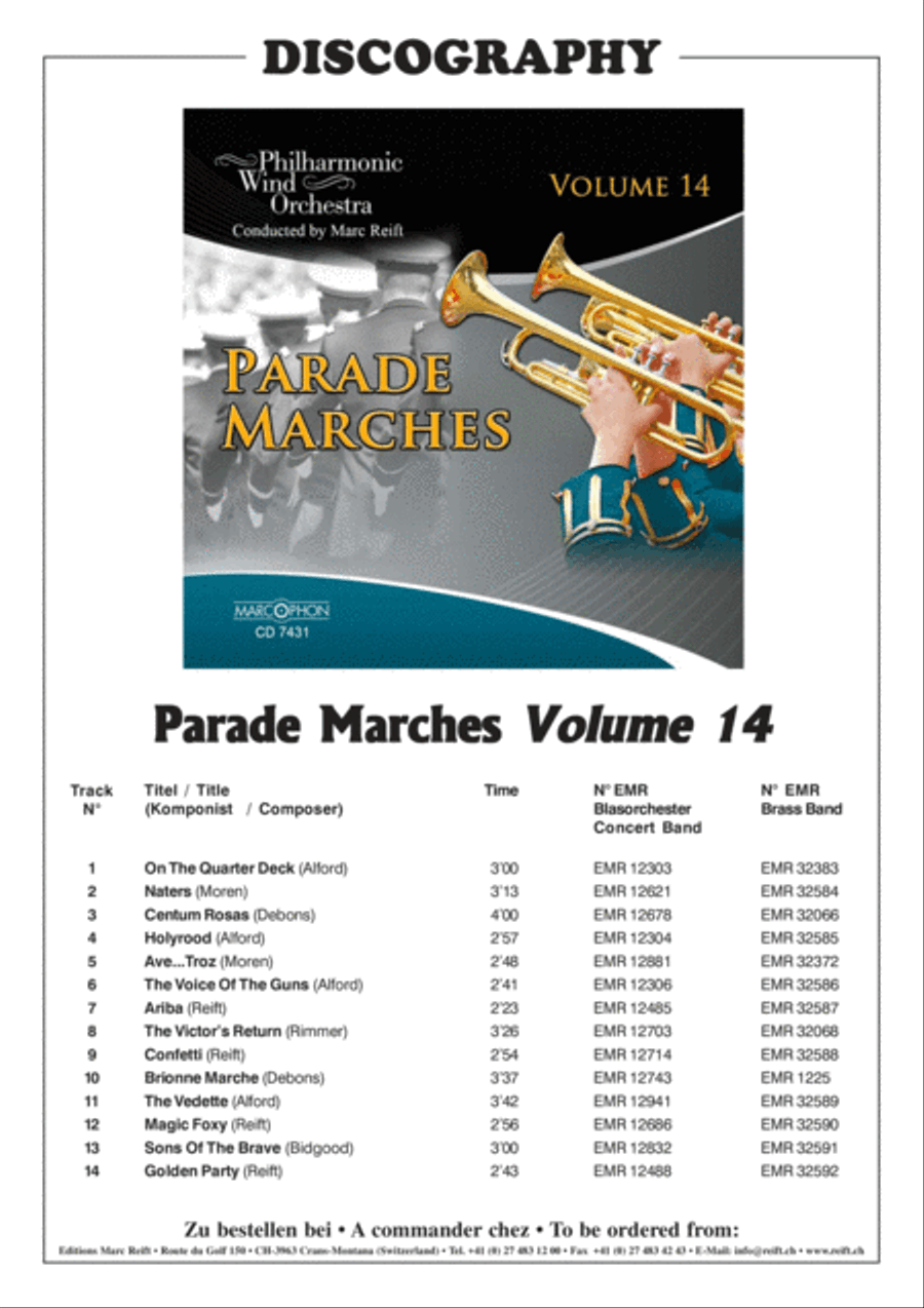 Magic Foxy Brass Band scores gallery preview page 3