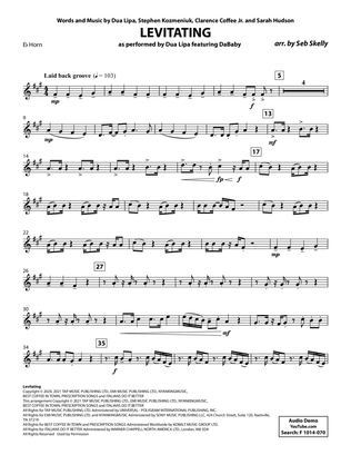 Levitating (for Brass Quintet) (arr. Seb Skelly) - Eb Horn