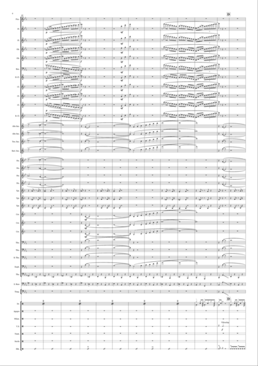Samba Pequeña Concert Band scores gallery preview page 4