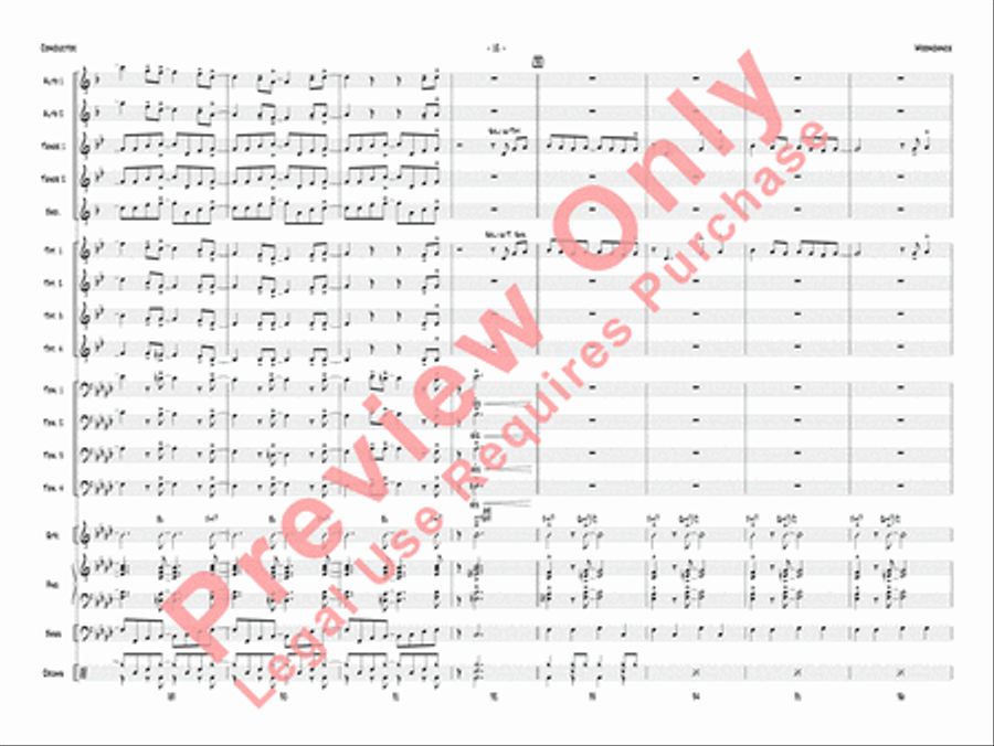 Moondance Jazz Ensemble scores gallery preview page 15