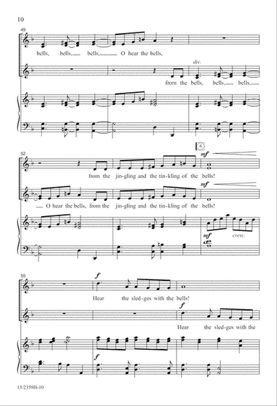 The Bells The Bells SSA scores gallery preview page 10