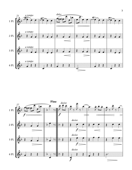 La Styrienne - Flute Quartet image number null