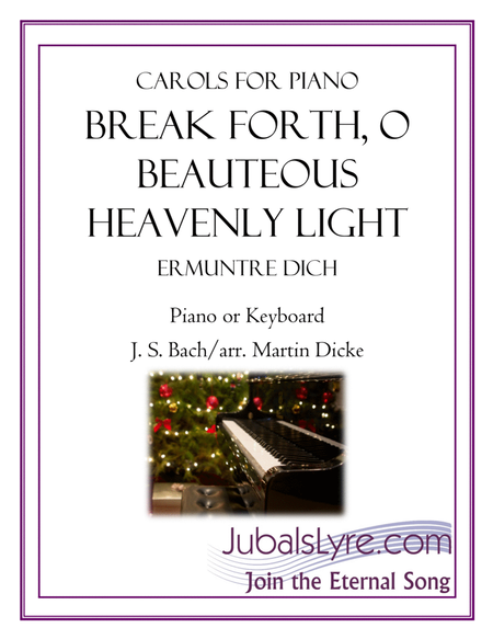 Break Forth, O Beauteous Heavenly Light (Carols for Piano) image number null
