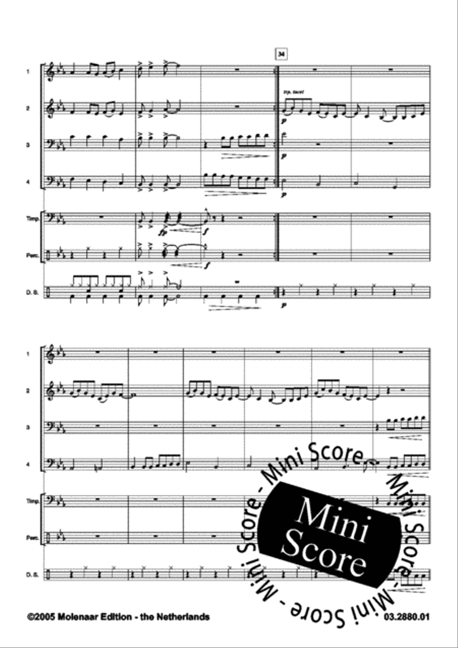 Spring Song Concert Band scores gallery preview page 8