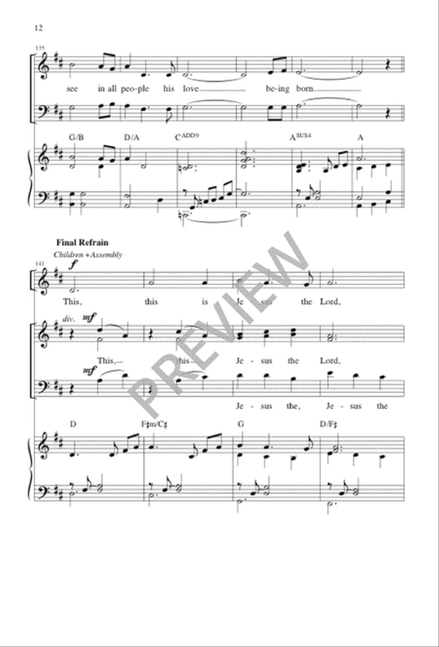 Wood of the Cradle 3-Part scores gallery preview page 11