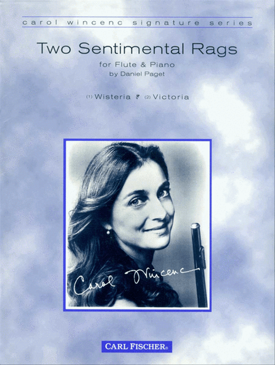 Two Sentimental Rags Flute Solo scores gallery preview page 1