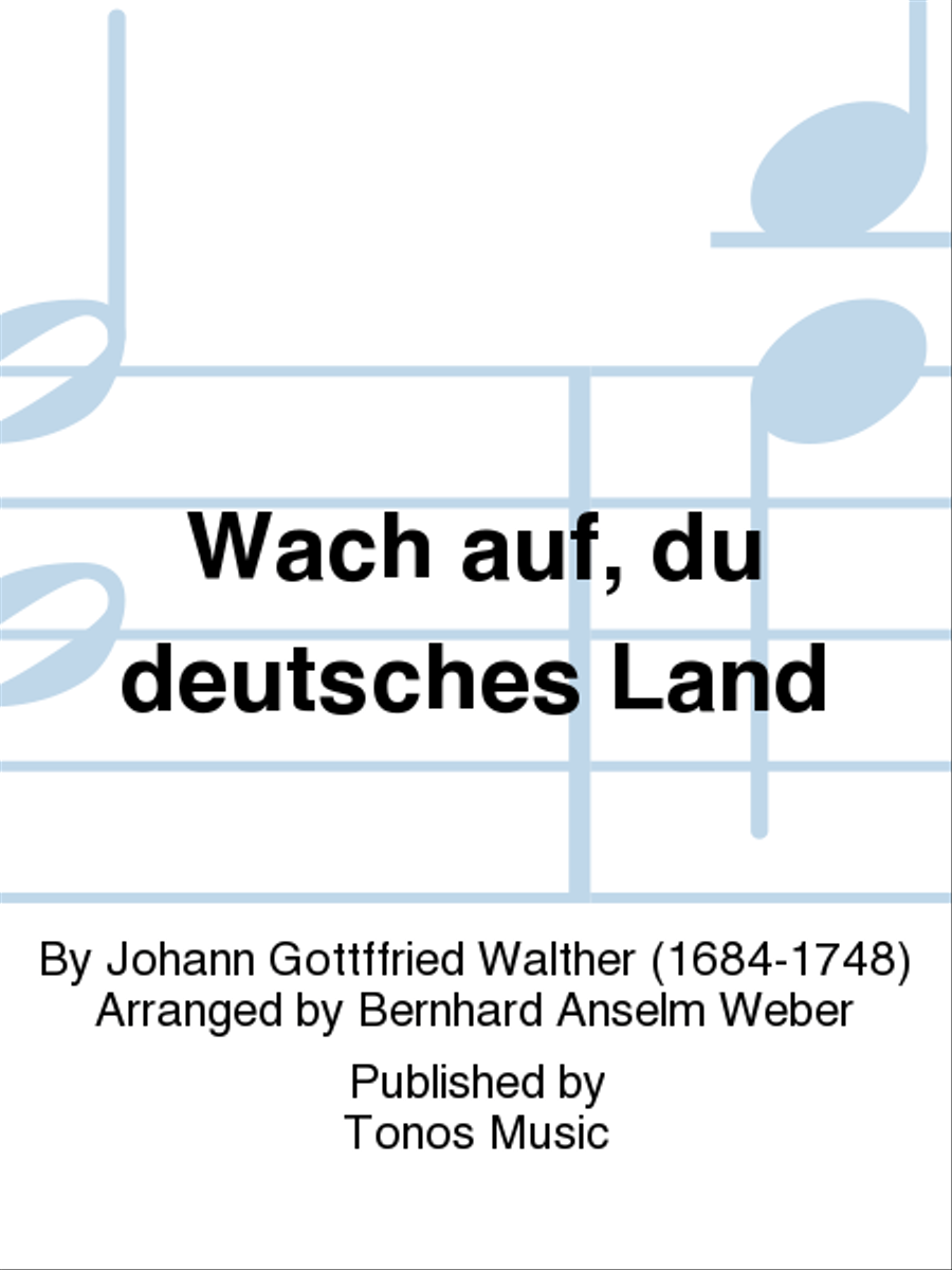 Wach auf, du deutsches Land TTBB scores gallery preview page 1