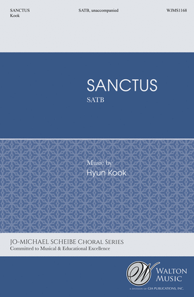 Book cover for Sanctus (SATB)