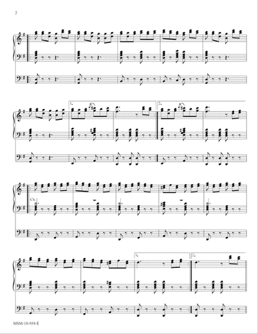 Rondo in G Rondo in G Organ scores gallery preview page 2