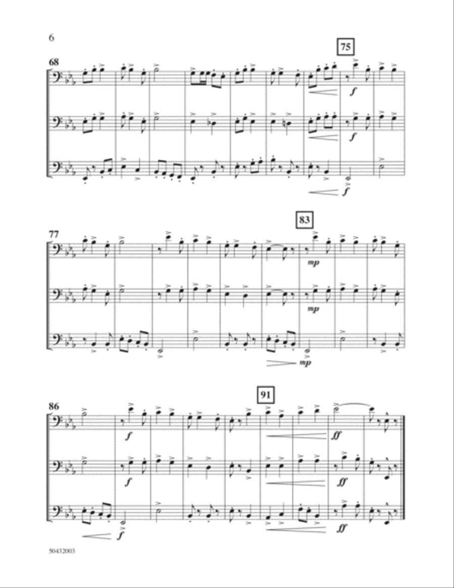 Appalachian Tidbits Appalachian Tidbits Woodwind Trio scores gallery preview page 4
