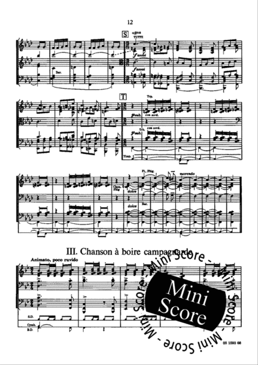 Les Rencontres De St.Flour Concert Band scores gallery preview page 16