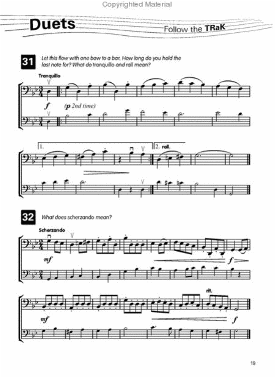 Right@Sight for Cello, Grade 2 [incl. CD] Cello scores gallery preview page 2