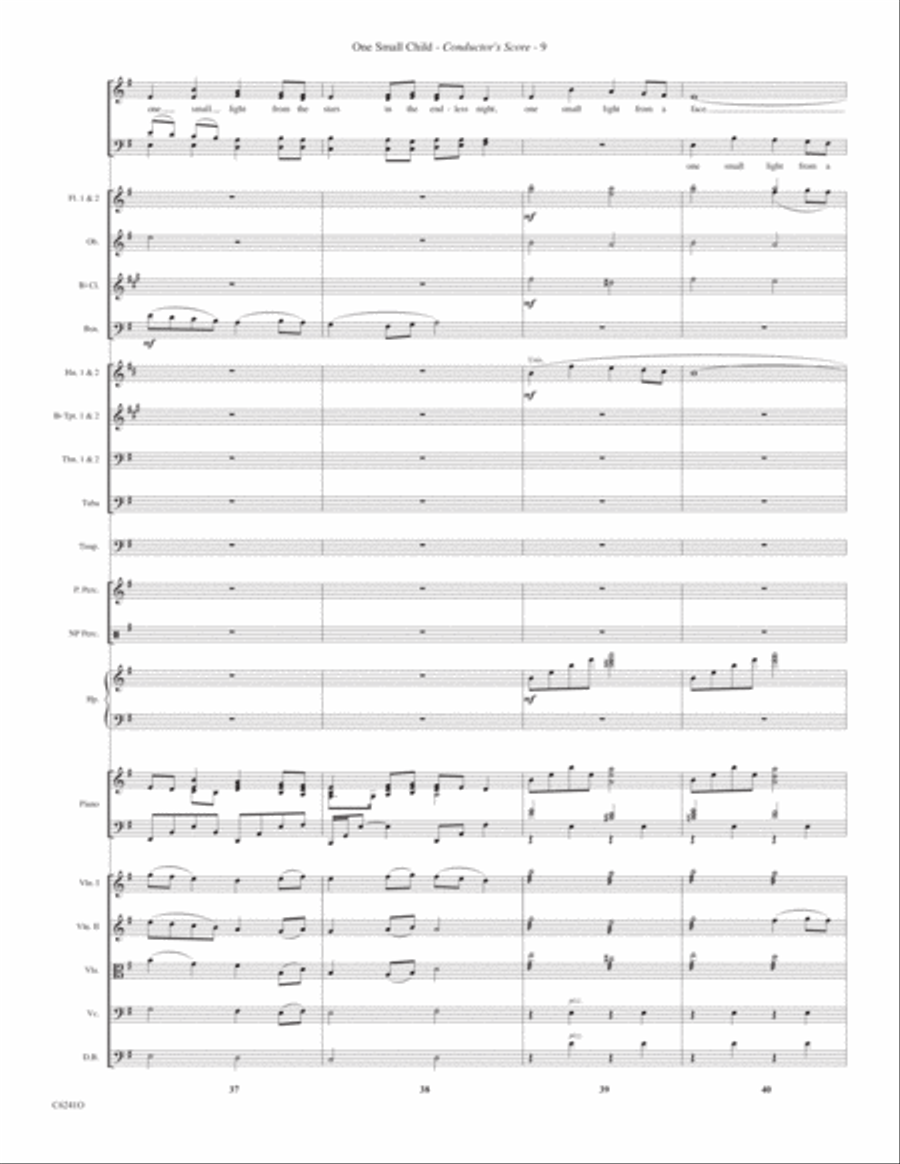 One Small Child Choir scores gallery preview page 10