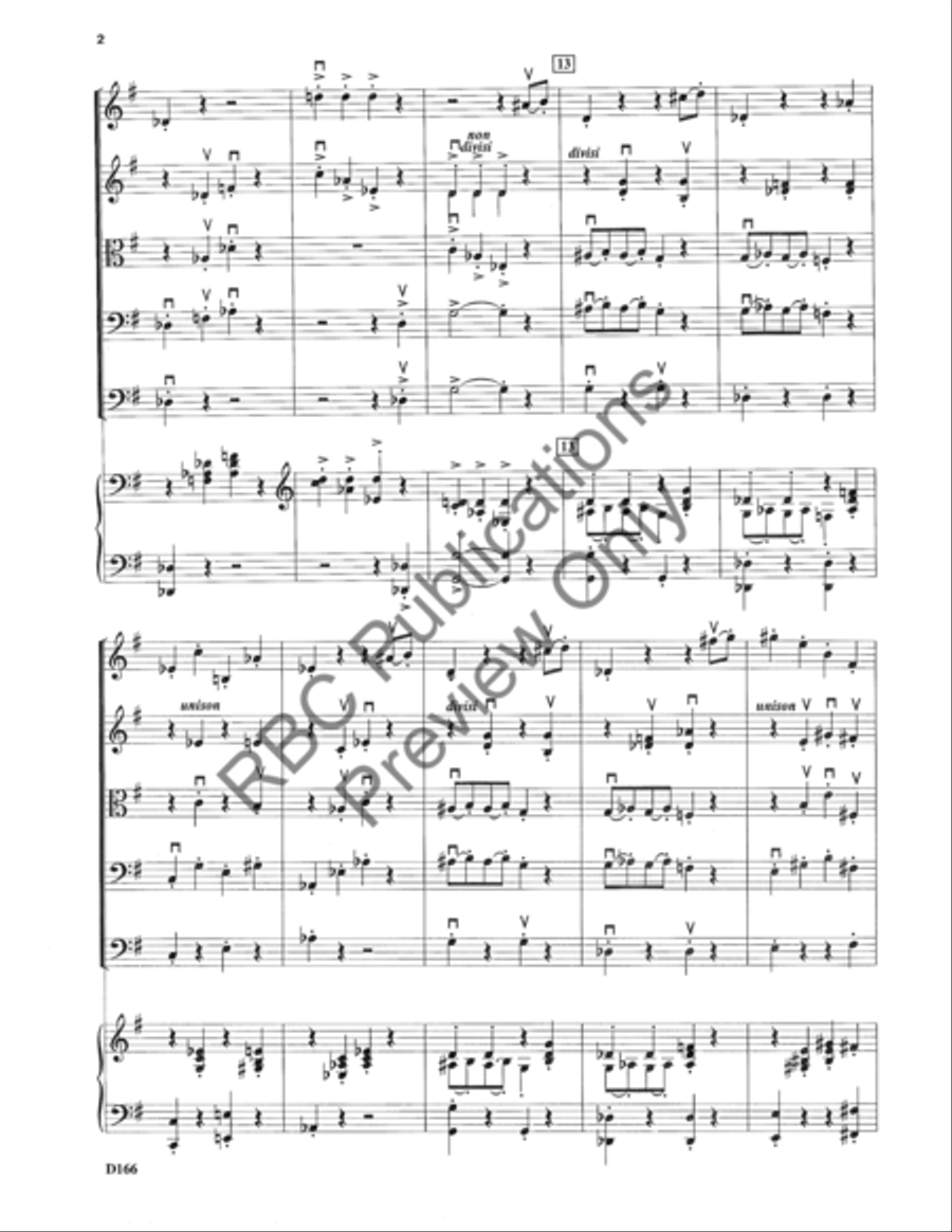 Etudes For String Martele March (Score) String Orchestra scores gallery preview page 5