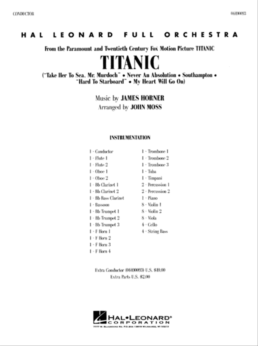 Titanic Full Score