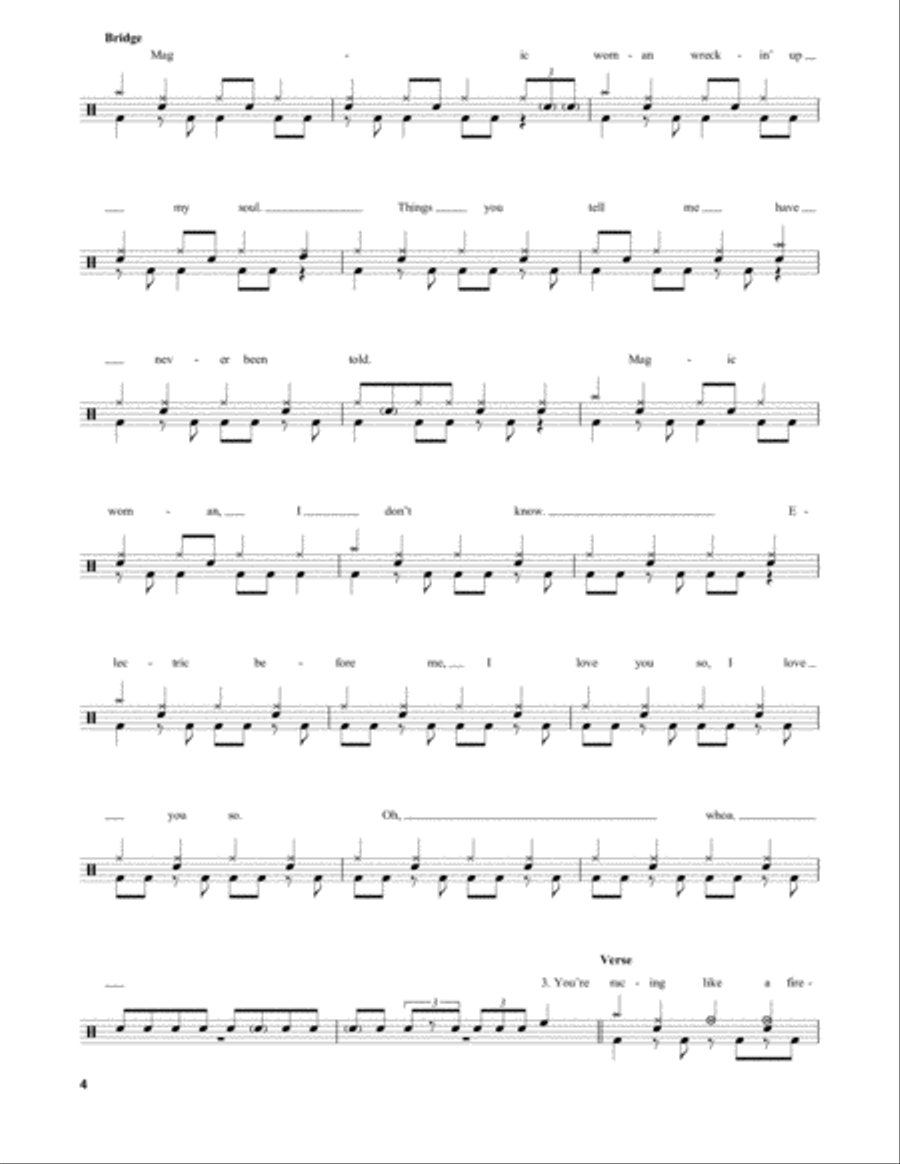 Fireball Fireball Drum Set scores gallery preview page 4