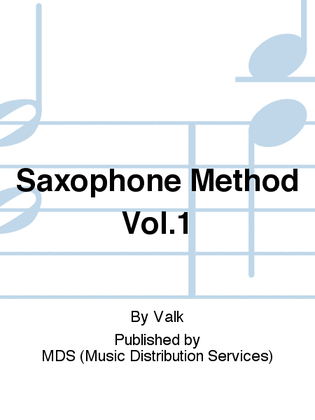 Book cover for SAXOPHONE METHOD VOL.1