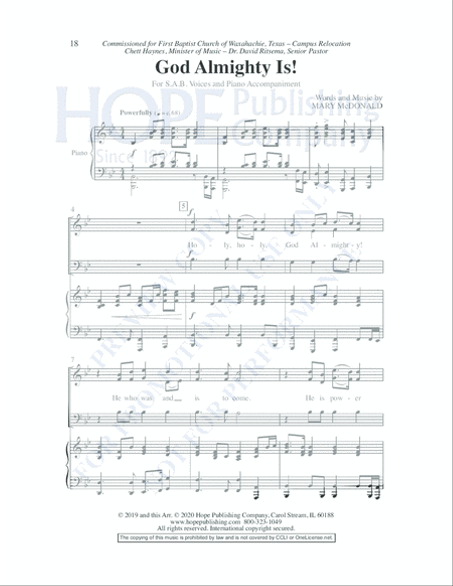 Worship Openers: Introits that Work!, Vol. 5 Choir scores gallery preview page 19