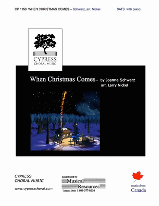 Book cover for When Christmas Comes