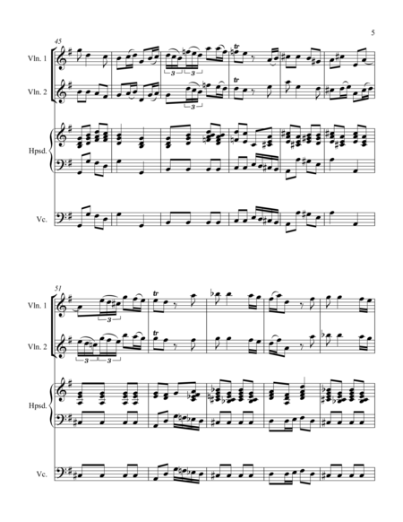 Trio Sonata Op. 1 #1 Movement 2 image number null