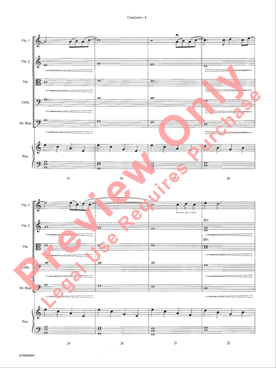 Into the West (from The Lord of the Rings: The Return of the King) String Orchestra scores gallery preview page 7