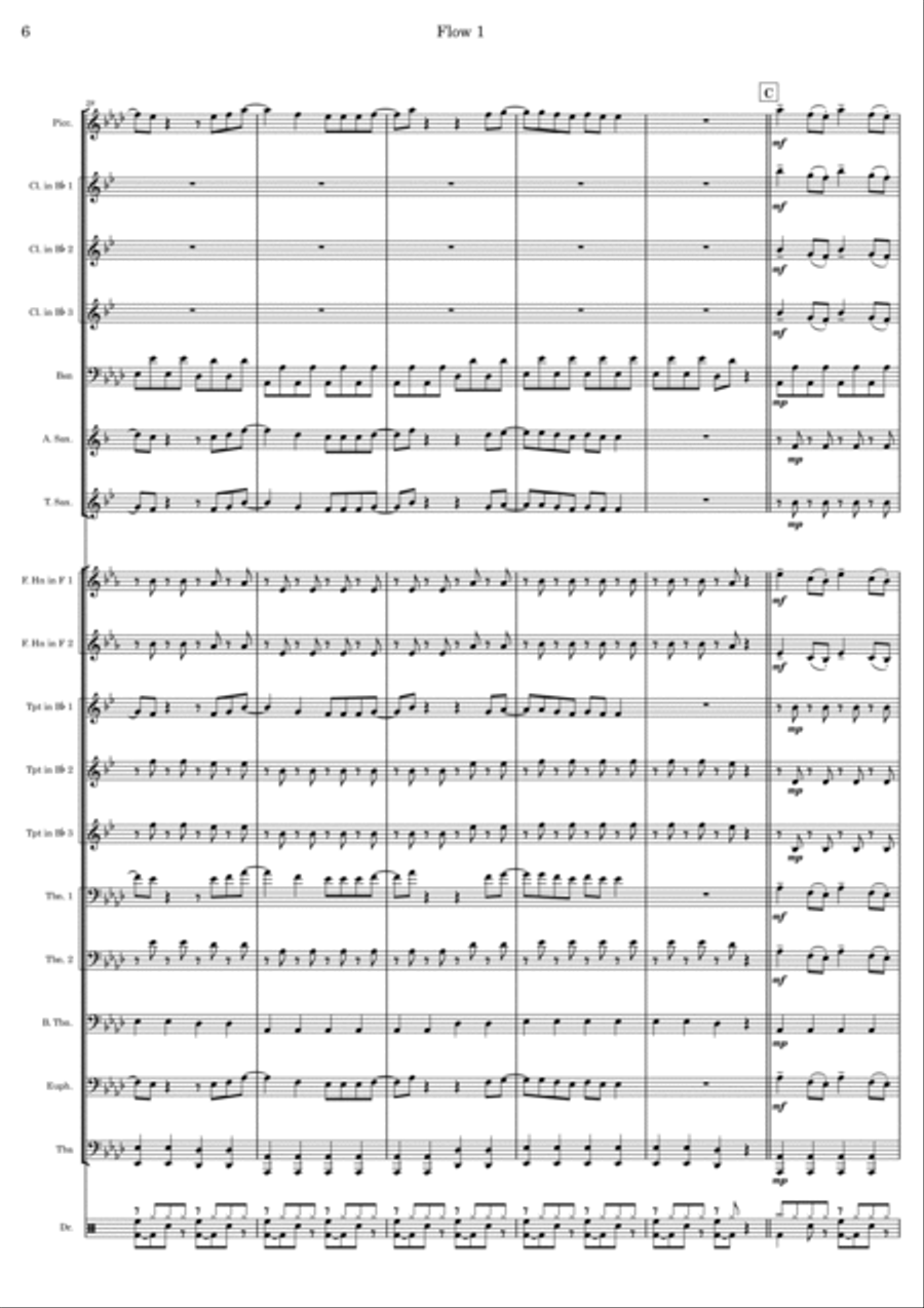 We Like To Party! Marching Band scores gallery preview page 6