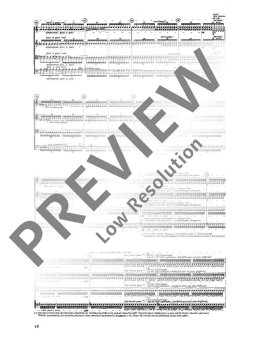 String quartet No. 2 String Quartet scores gallery preview page 19