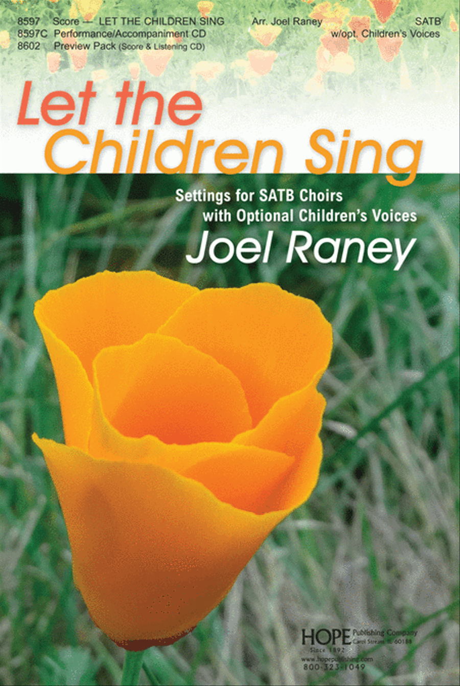 Let the Children Sing 4-Part scores gallery preview page 1