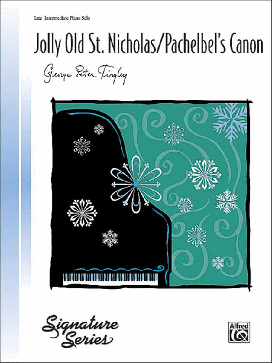 Jolly Old St. Nicholas / Pachelbel's Canon Piano Solo scores gallery preview page 1
