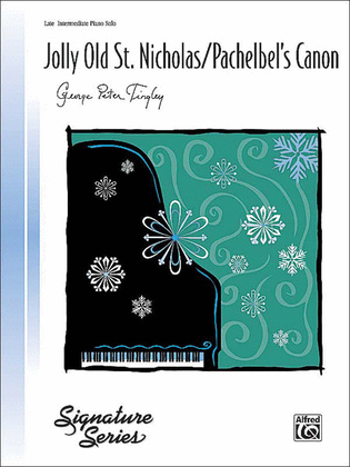 Book cover for Jolly Old St. Nicholas / Pachelbel's Canon