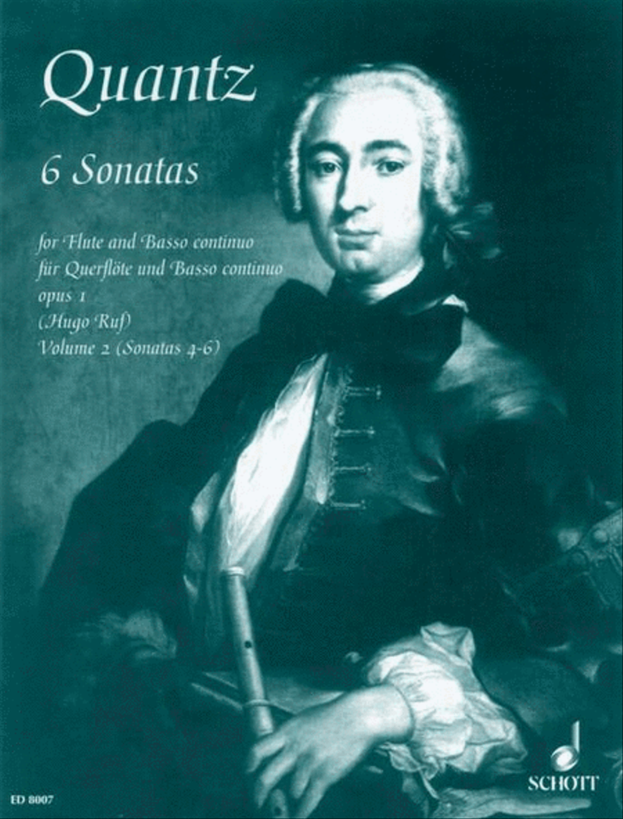 6 Sonatas Volume 2, No. 4-6, Op. 1 Flute Solo scores gallery preview page 1