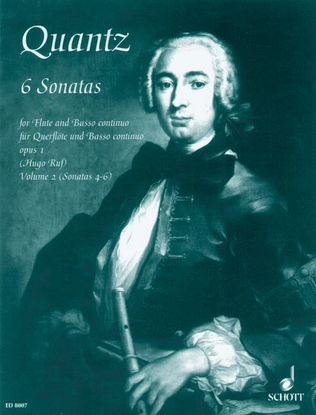 Book cover for 6 Sonatas Volume 2, No. 4-6, Op. 1