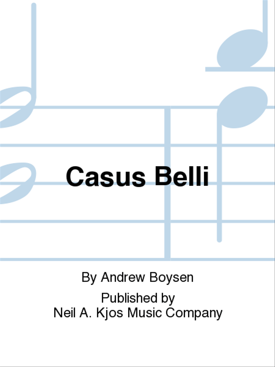 Casus Belli Casus Belli Full Orchestra scores gallery preview page 1