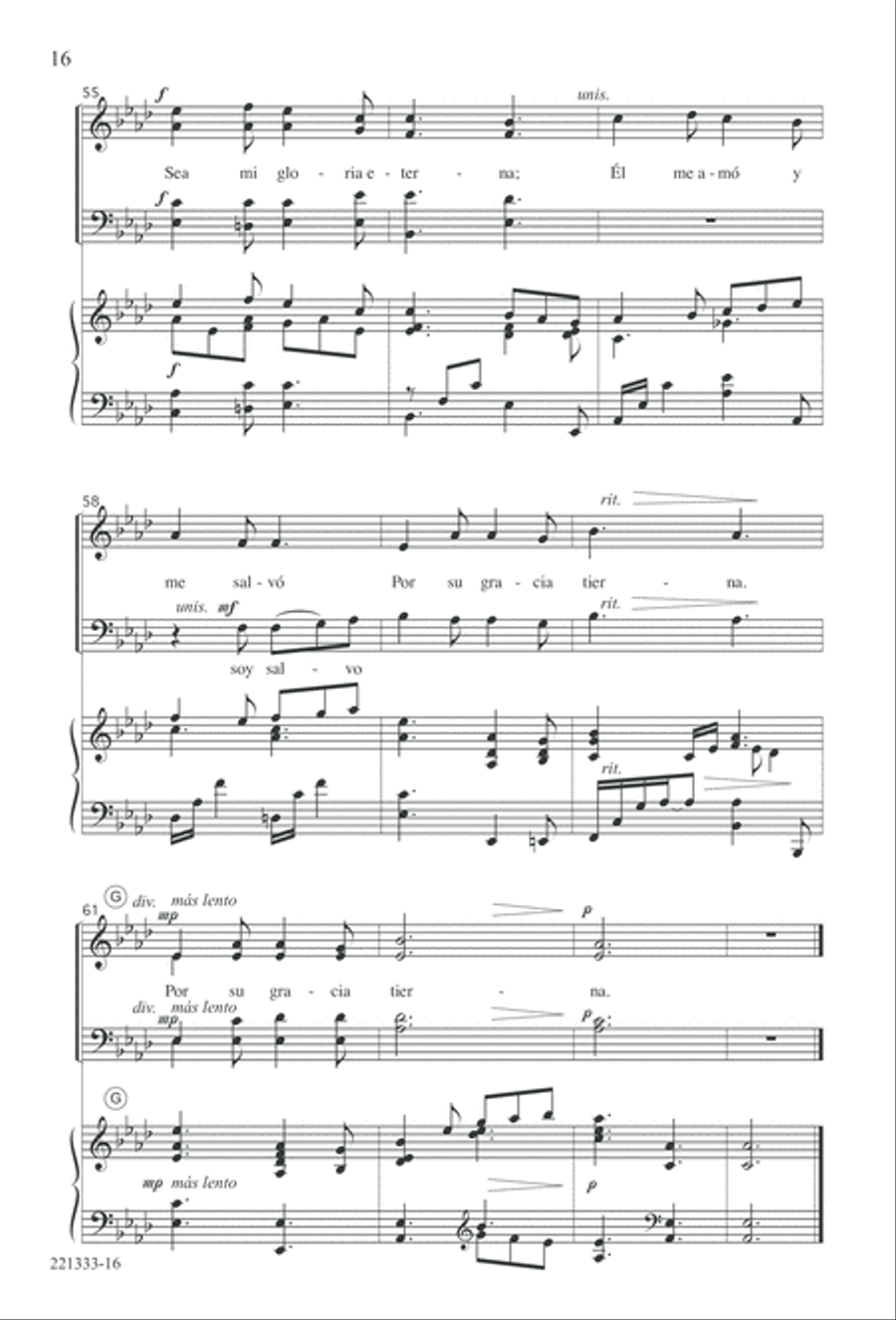 Siervos de Jesus Siervos de Jesus 4-Part scores gallery preview page 20