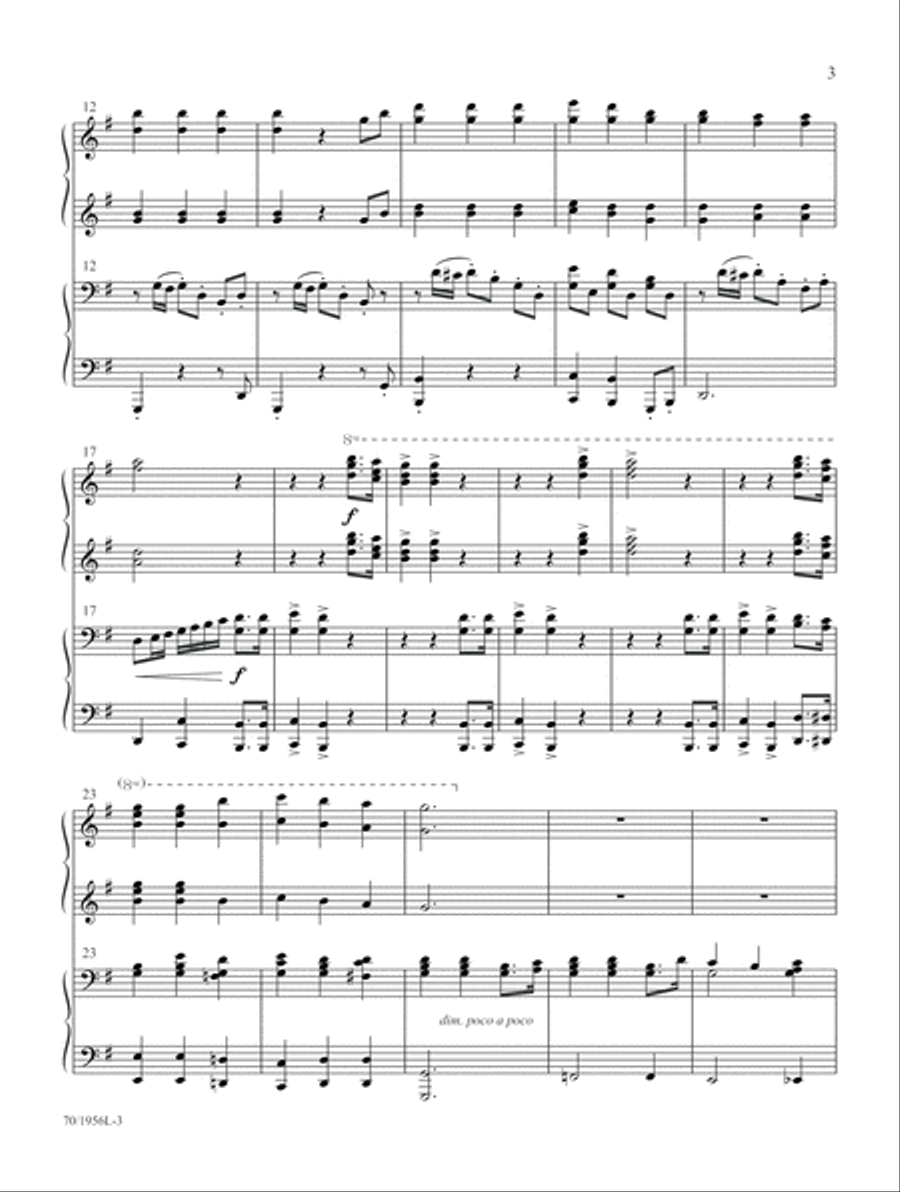 Praises and Prayers Praises and Prayers Piano Duet scores gallery preview page 3