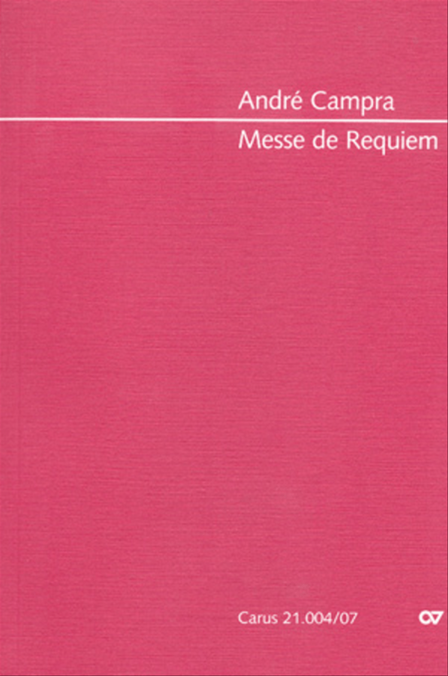 Messe de Requiem Men's Choir scores gallery preview page 1