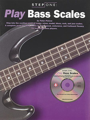 Book cover for Step One: Play Bass Scales