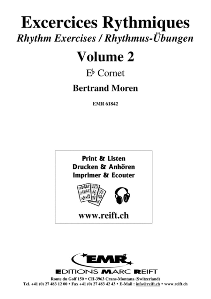 Exercices Rythmiques Volume 2 Cornet scores gallery preview page 2