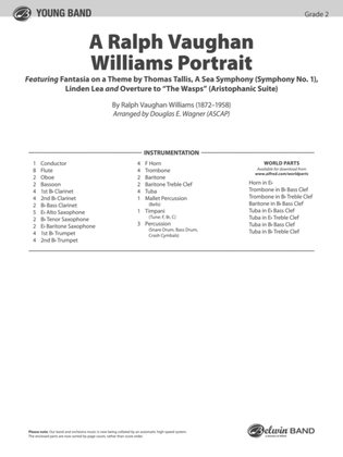 A Ralph Vaughan Williams Portrait: Score