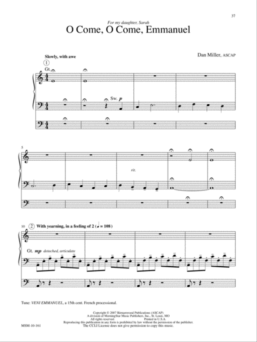 Christmas Joy Organ scores gallery preview page 9