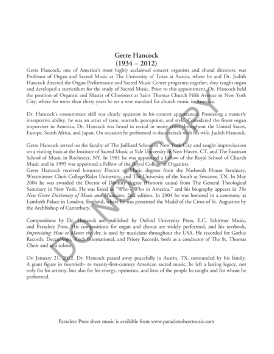 A Laredo FanfareÂ  Organ Solo scores gallery preview page 3