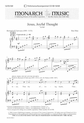 Jesus, Joyful Thought