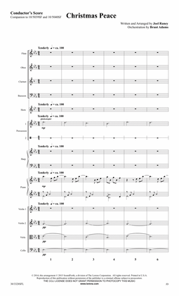 Christmas Peace - Instrumental Ensemble Score and Parts